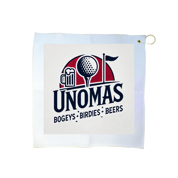 Custom 16" x 16" Waffle Golf Towel