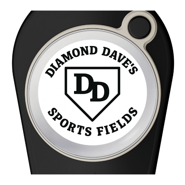 Pitchfix Original Divot Tool with Custom Ball Marker (Black)