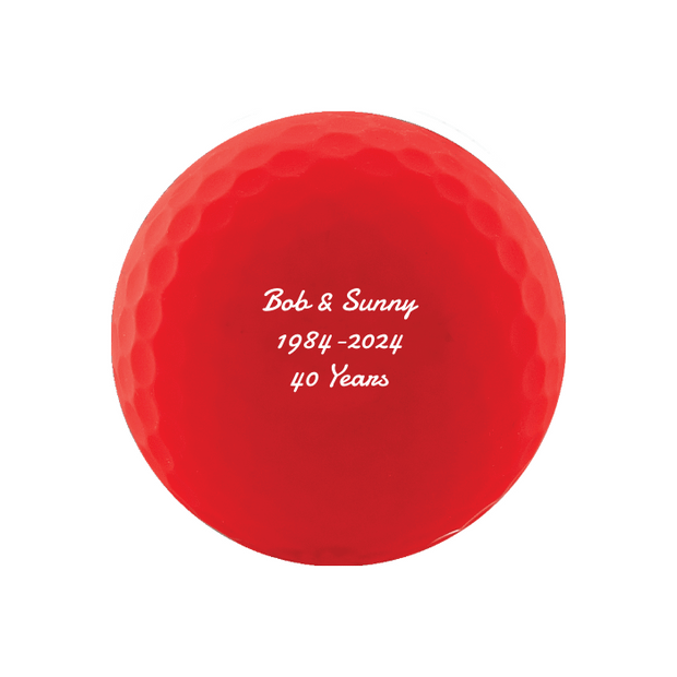 Volvik Vivid Red Golf Balls