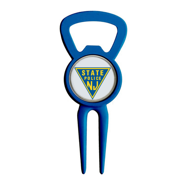 Divot Tool Bottle Opener Navy Blue