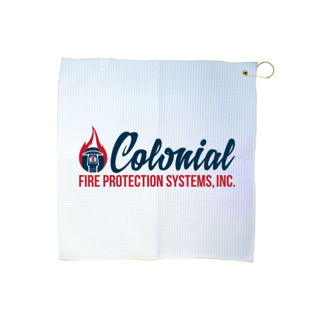 Custom 16" x 16" Waffle Golf Towel