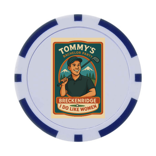 30 Poker Chips in Tube