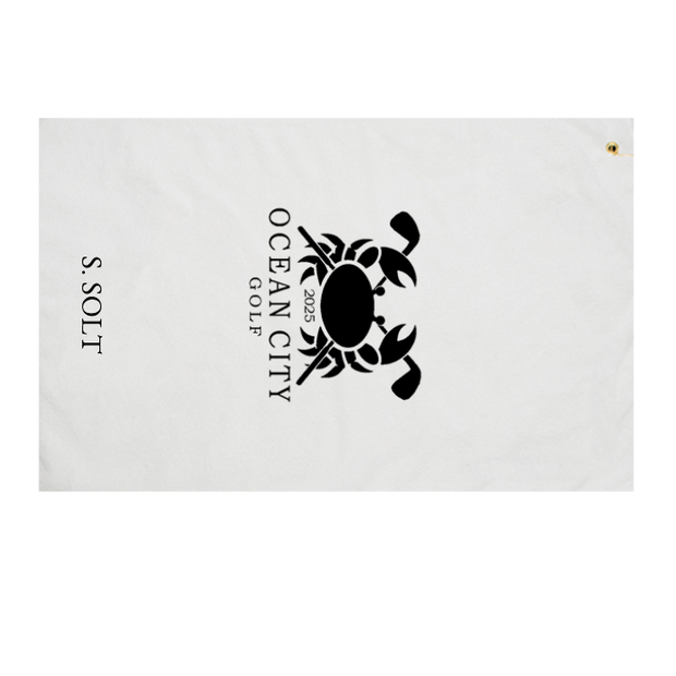 Custom 24" x 15" Golf Towel