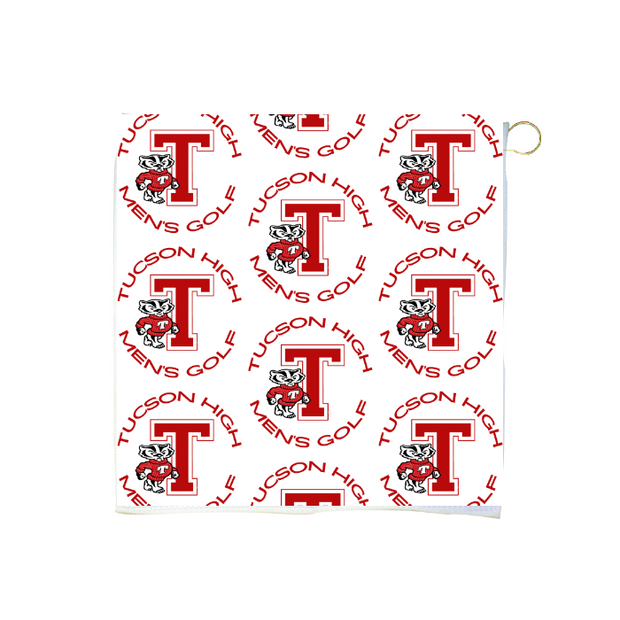 Custom 16" x 16" Waffle Golf Towel