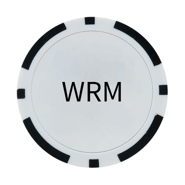 30 Poker Chips in Tube