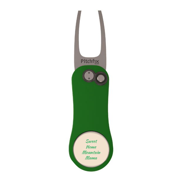 Green Pitchfix Original Divot Tool