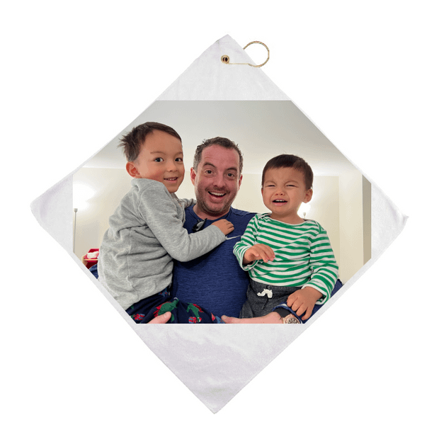 Custom 16" x 16" Golf Towel