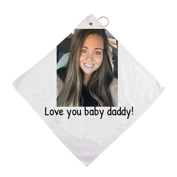 Custom 16" x 16" Golf Towel