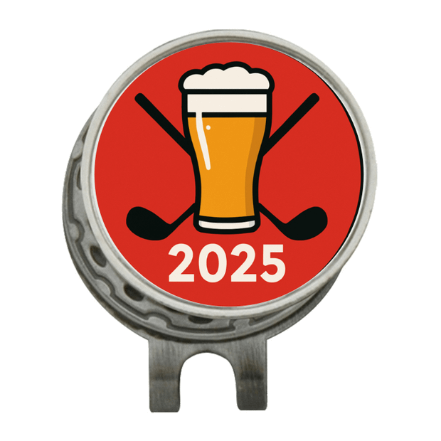 Hat Clip Ball Marker Silver