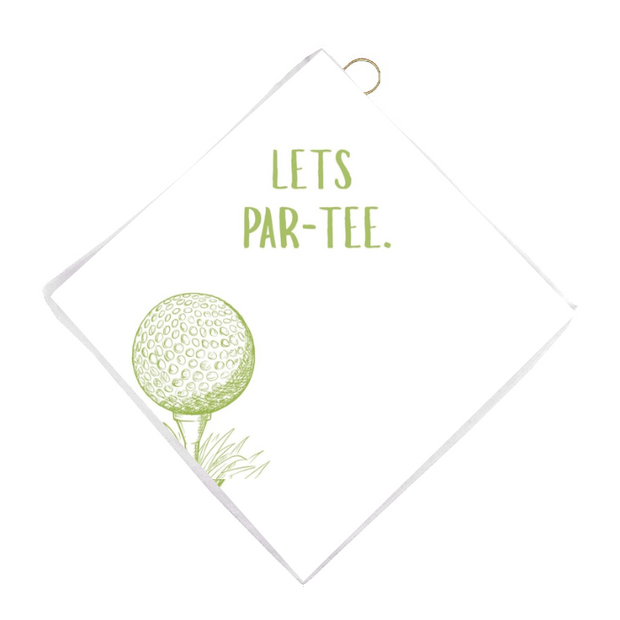 Custom 16" x 16" Golf Towel