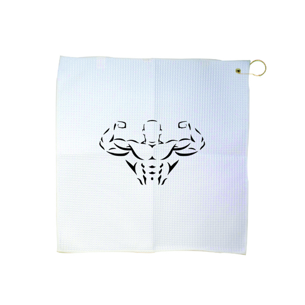 Custom 16" x 16" Waffle Golf Towel