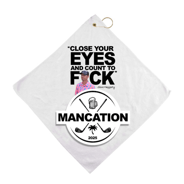 Custom 16" x 16" Golf Towel