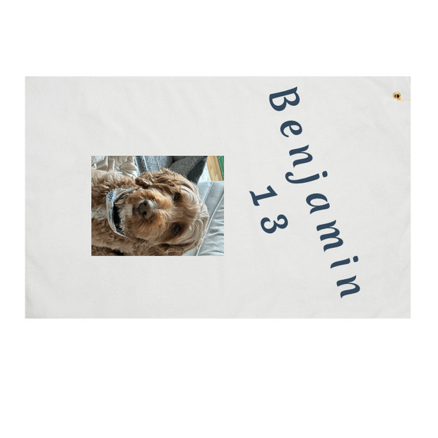 Custom 24" x 15" Golf Towel