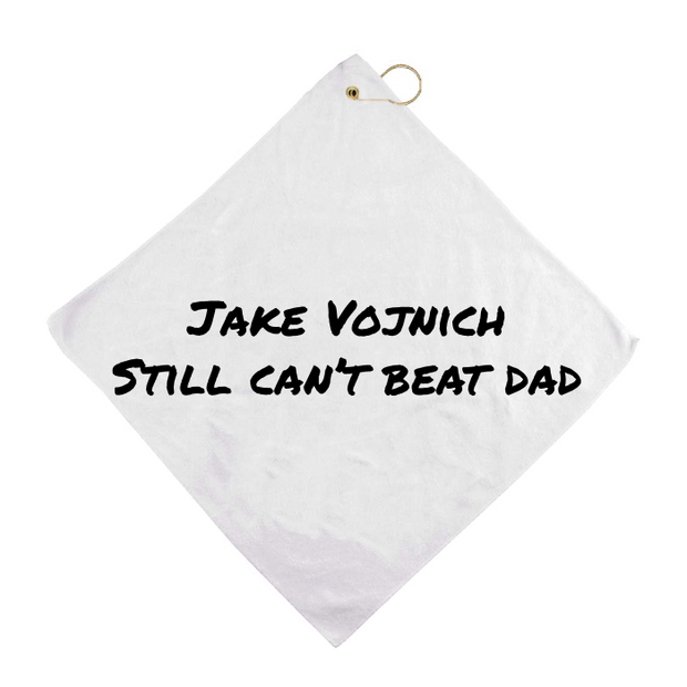 Custom 16" x 16" Golf Towel