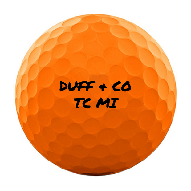 Wilson Staff 50 Elite Orange Golf Balls