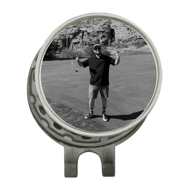 Hat Clip Ball Marker Silver