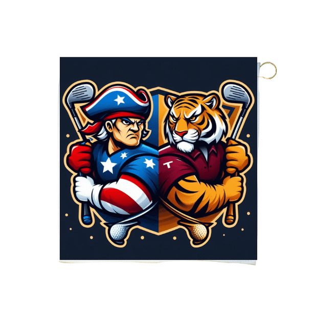 Custom 16" x 16" Waffle Golf Towel