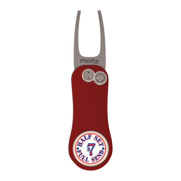 Red Pitchfix Original 2.0 Divot Tool