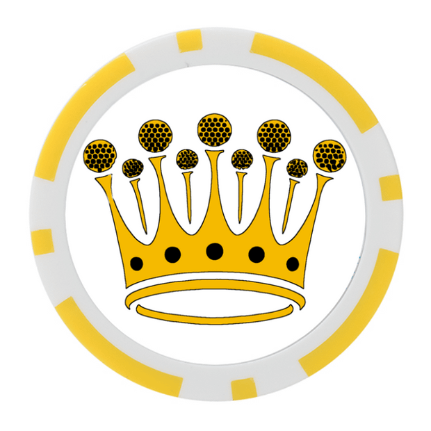 Yellow Poker Chip