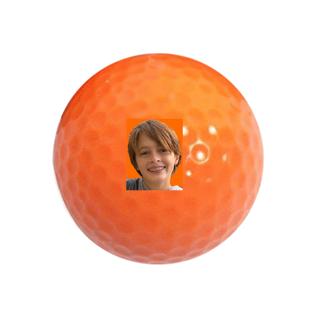 Value Golf Balls Orange