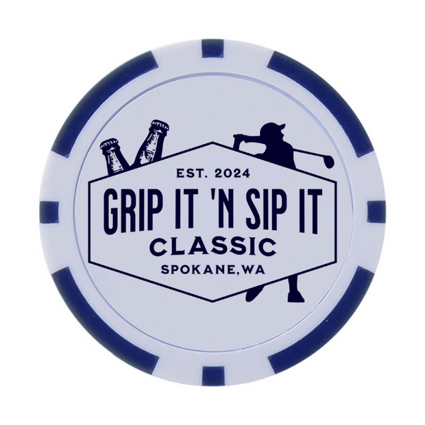 30 Poker Chips in Tube