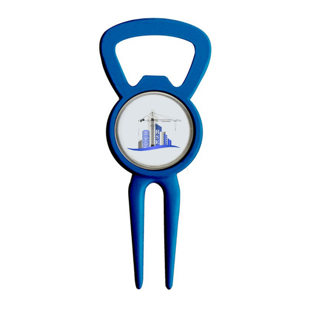 Divot Tool Bottle Opener Navy Blue