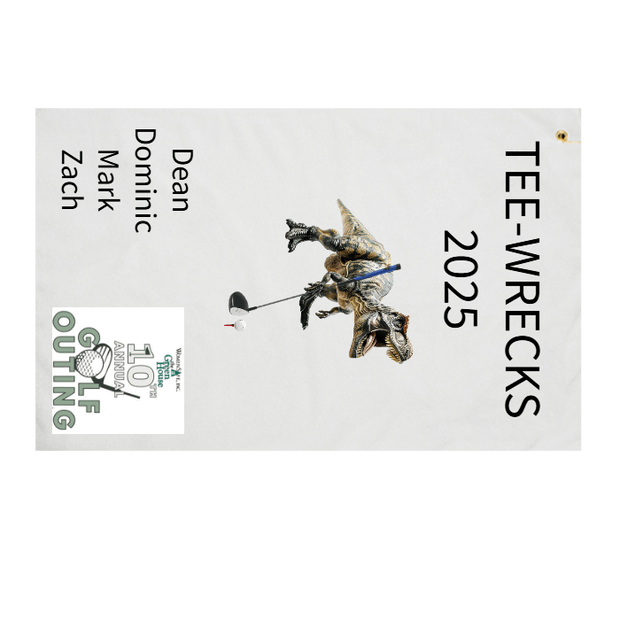 Custom 24" x 15" Golf Towel