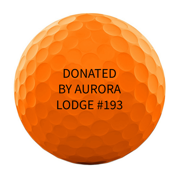 Wilson 50 Elite Orange Golf Balls