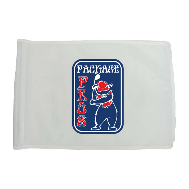 Golf Flag - White