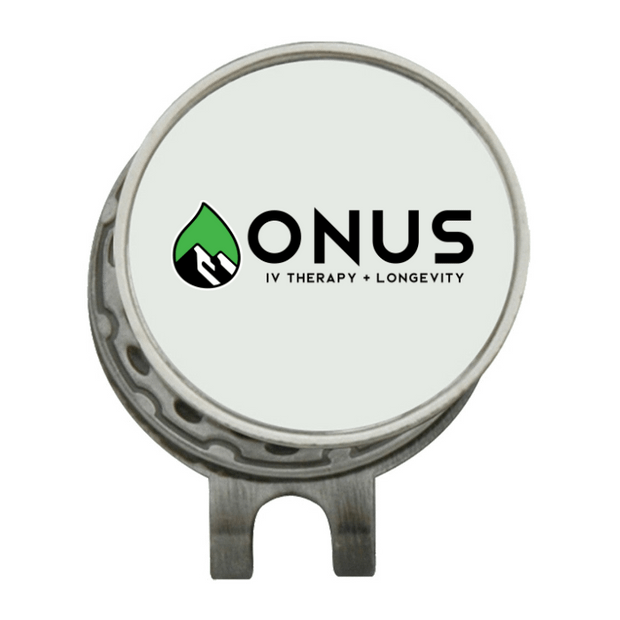 Hat Clip Ball Marker Silver