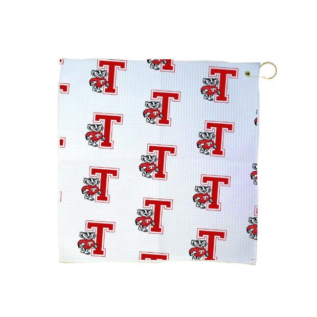 Custom 16" x 16" Waffle Golf Towel