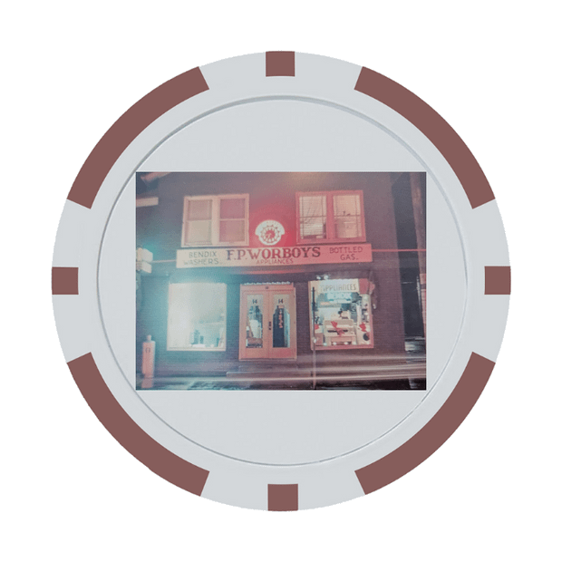 30 Poker Chips in Tube