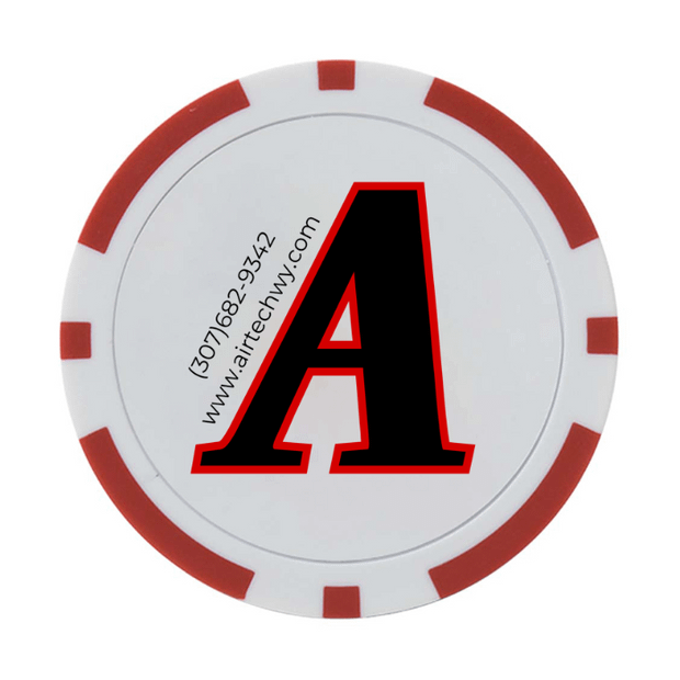 30 Poker Chips in Tube