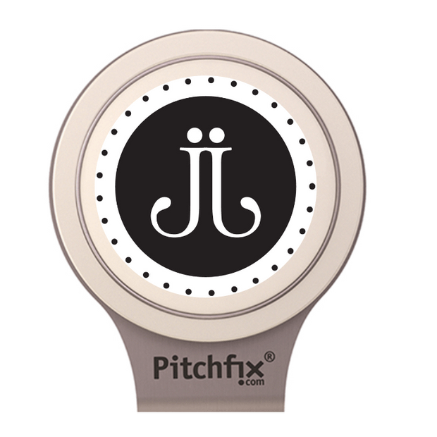 White Pitchfix Hatclip