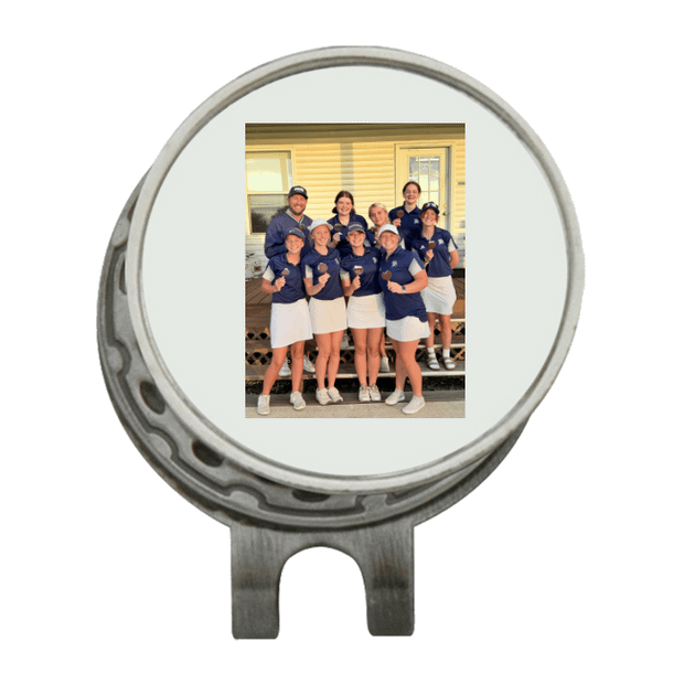 Hat Clip Ball Marker Silver