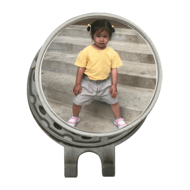 Hat Clip Ball Marker Silver