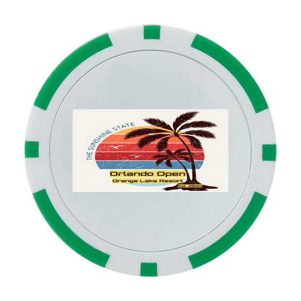 30 Poker Chips in Tube