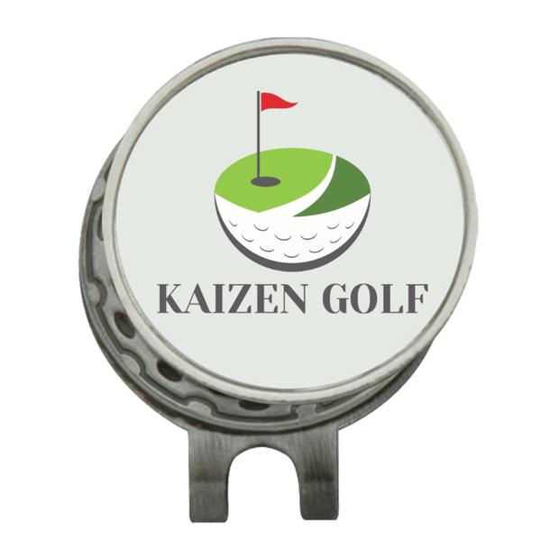 Hat Clip Ball Marker Silver