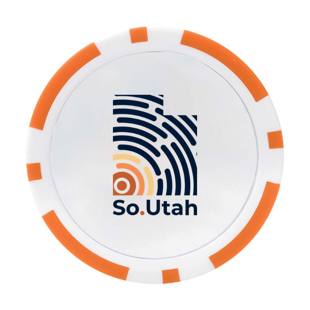 30 Poker Chips in Tube