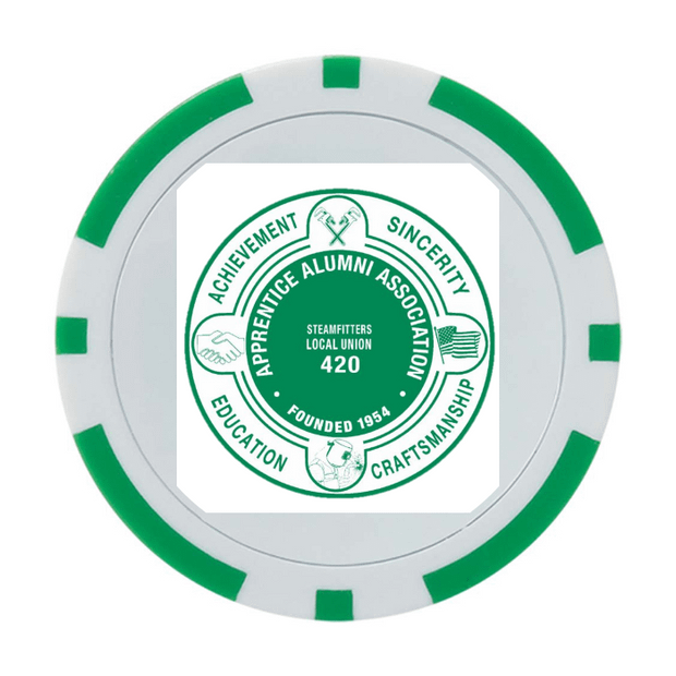 30 Poker Chips in Tube