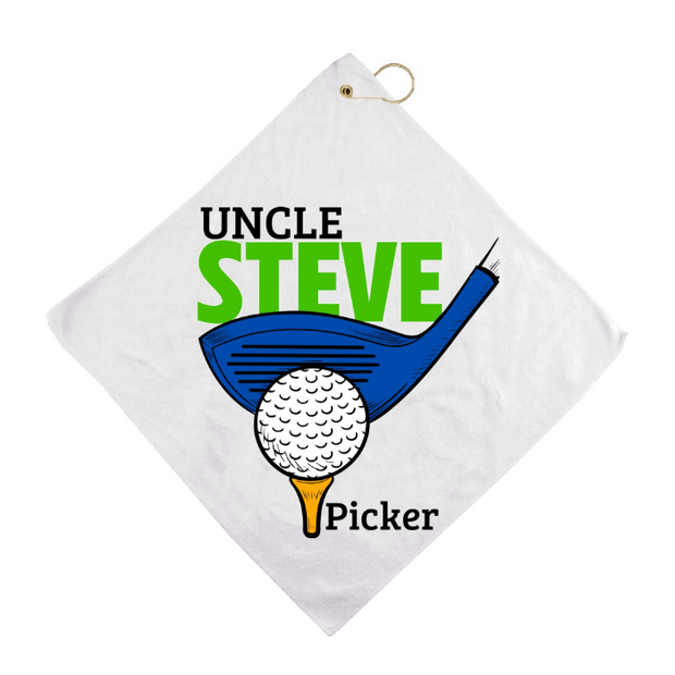 Custom 16" x 16" Golf Towel