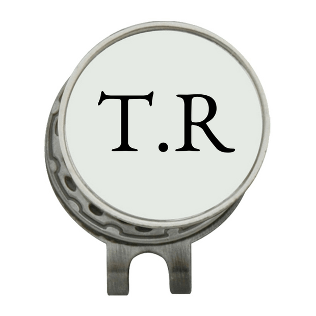 Hat Clip Ball Marker Silver