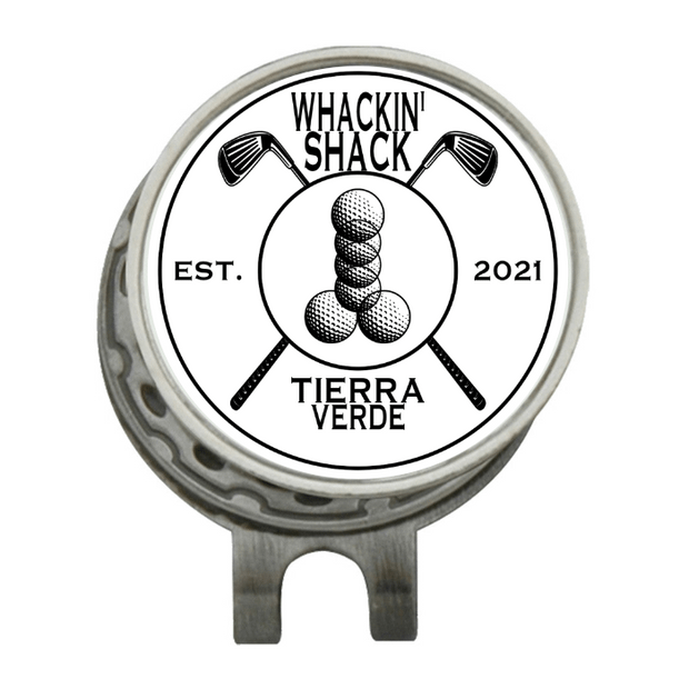 Hat Clip Ball Marker Silver