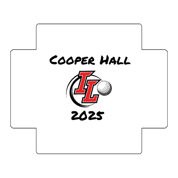 Custom Golf Ball Dozen Box Lid