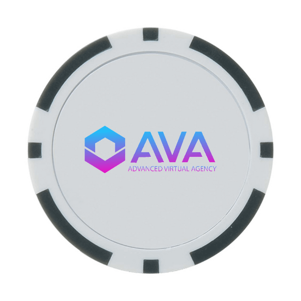 30 Poker Chips in Tube