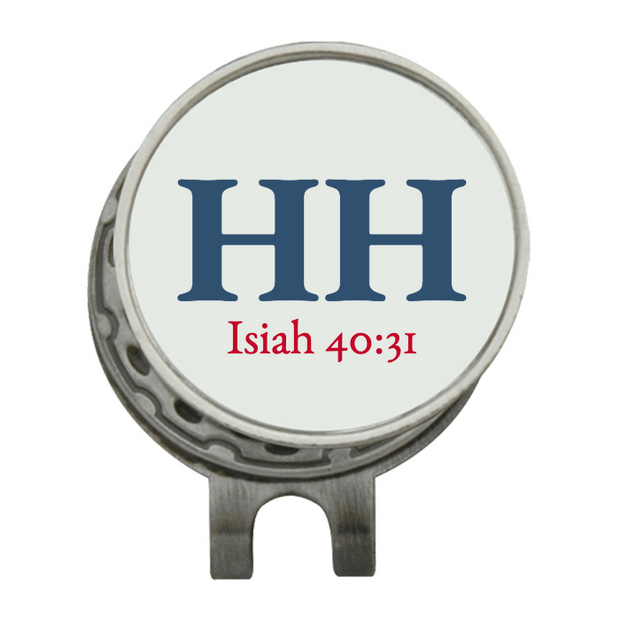 Hat Clip Ball Marker Silver