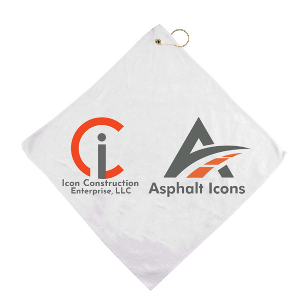 Custom 16" x 16" Golf Towel