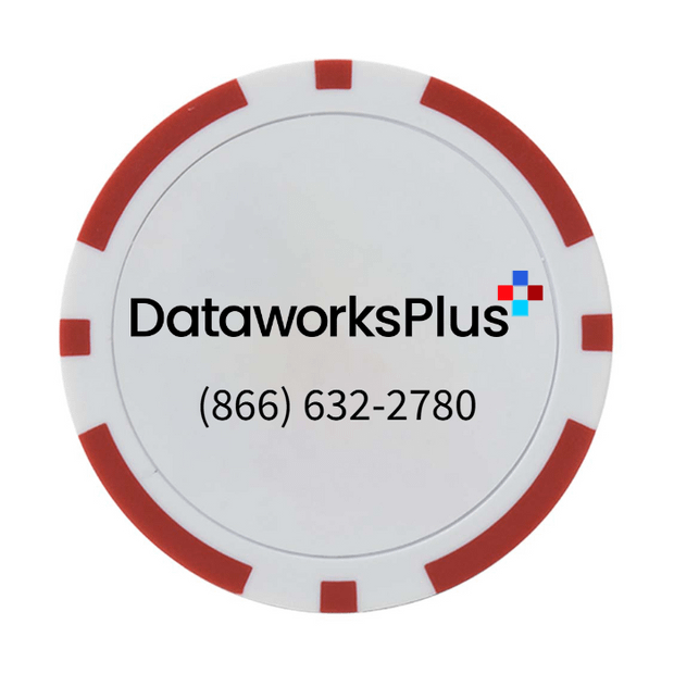 30 Poker Chips in Tube