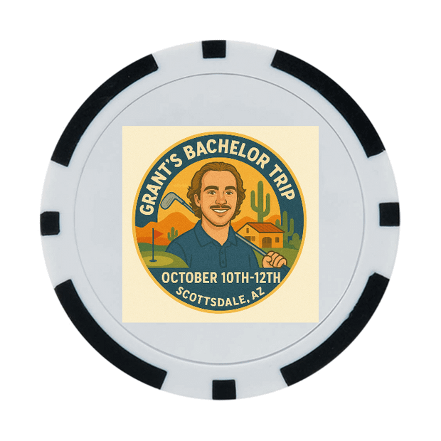 30 Poker Chips in Tube