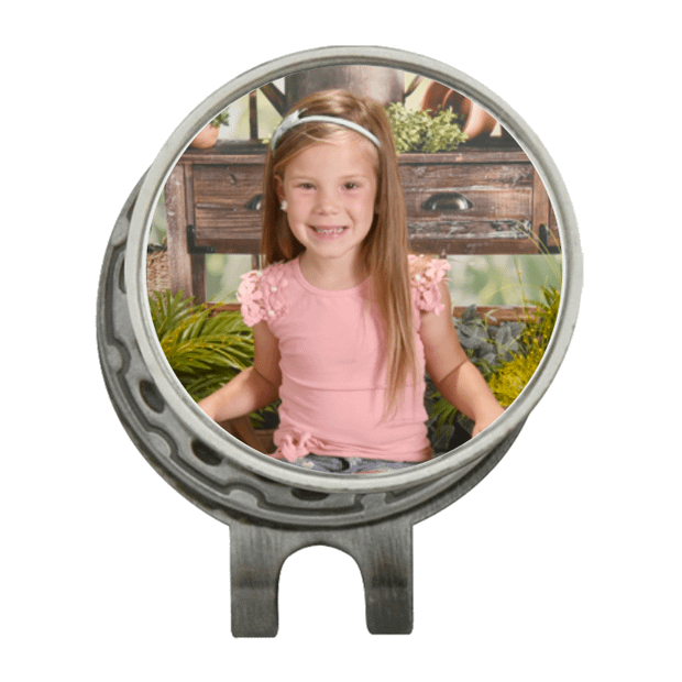 Hat Clip Ball Marker Silver